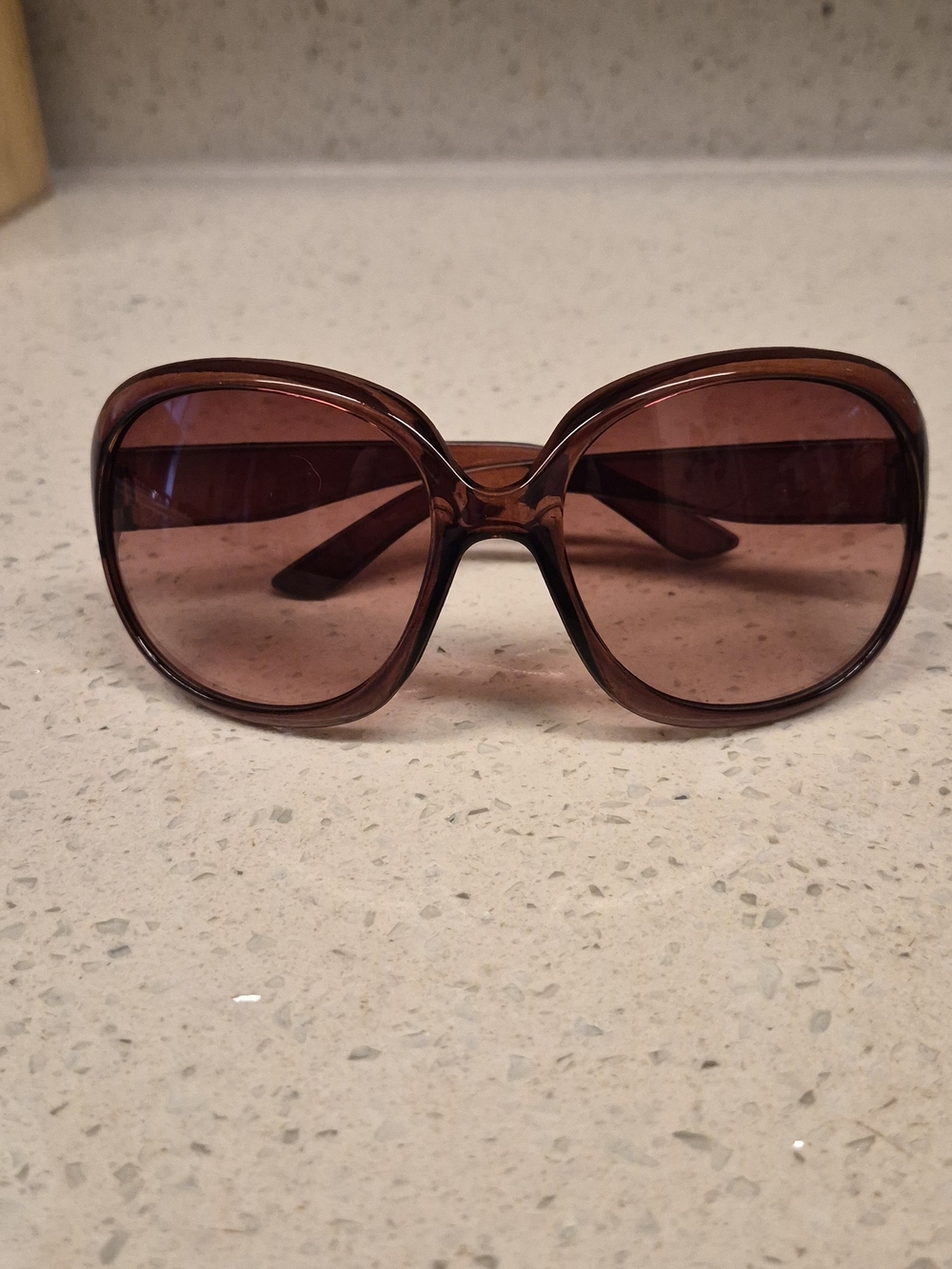 Women’s Oversized Brown Sunglasses